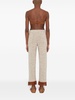 Dreamscape fringe-detail trousers 