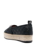 skull-embellishment quilted espadrilles