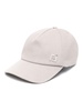 logo-embossed cotton cap