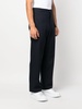 cargo-pocket wool trousers