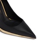 Virgyn 105mm leather pumps