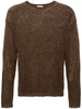 Brown Tevin Brushed Jumper