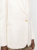 single-breasted button-fastening blazer