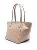 Bar leather tote bag