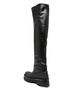 Black Raina 50 Thigh-High Leather Boots