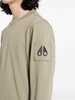 logo-appliqué cotton sweatshirt