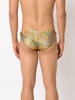 tropical print swim briefs