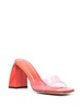 Michele 100mm patent-leather mules