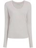 Ballet scoop-neck T-shirt