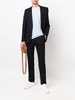 tailored straight-leg trousers 