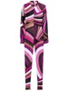 Iride-print catsuit