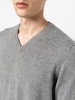 V-neck wool jumper