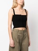 Adia cropped knit top 