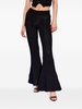 Garonna crochet flared trousers