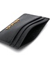 Black Logo Lettering Card Holder