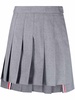 RWB pleated mini skirt