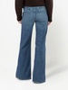 Anna mid-rise wide-leg jeans 