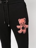 teddy motif track pants