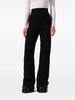 Chalet wide-leg knit ski trousers