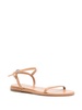 Nettie leather flat sandals 