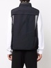 mesh-panel gilet jacket