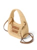 Wander crochet-knit shoulder bag