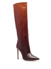 Aquazzura Embossed Heeled Boots