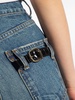 buckle-detail slim-fit jeans 