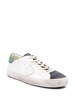 Prsx logo-patch leather sneakers