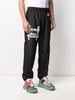 logo-patch track pants