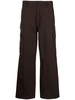 straight-leg cargo trousers