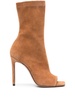 Amanda 110mm suede boots