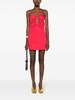 Laura halterneck minidress