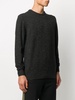 Black Silk-wool Blend Jumper