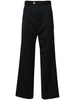 pleat-detail tailored trousers 