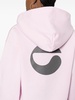 logo-print hoodie