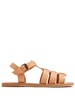 flat leather sandals