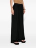 twill palazzo pants