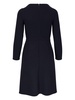 mulberry silk midi dress