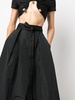 Nocepesca pleated maxi skirt