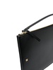 logo-plaque slim shoulder bag