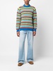 Over The Rainbow colour-block jumper