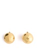 Sphere hammered earrings