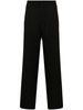 high-waist wide-leg trousers