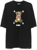 bear-print T-shirt