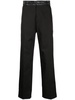 straight-leg chino trousers 