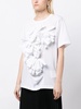 short-sleeve cotton-blend T-shirt