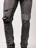 low-rise slim-cut jeans 