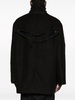 Jumbo funnel-neck down coat