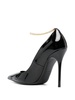 120mm patent leather pumps